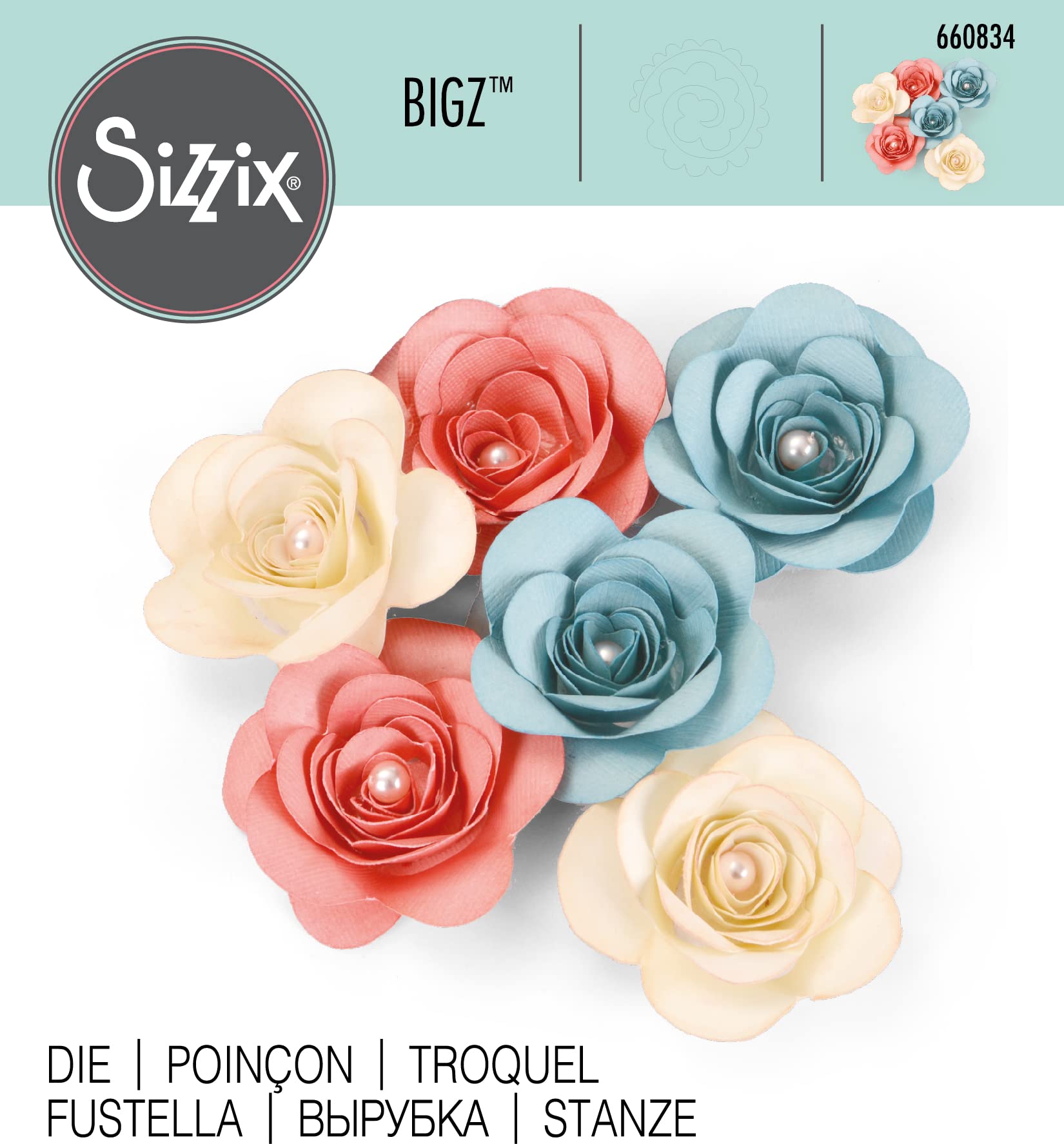 アルバム・スクラップ Sizzix Bigz Plus Ghirlanda natalizia Sizzix